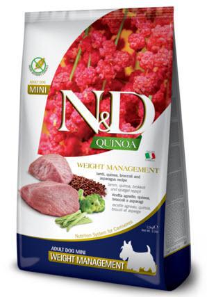 Farmina Dog Dry QUINOA GF Weight Management Lamb & Broccoli Mini 5.5#