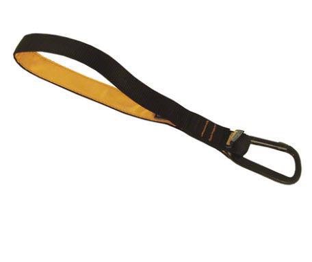 Kurgo Auto Seatbelt Tether with Carabiner Black