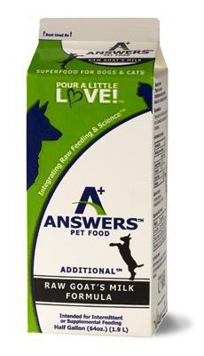 Answers Goat's Milk