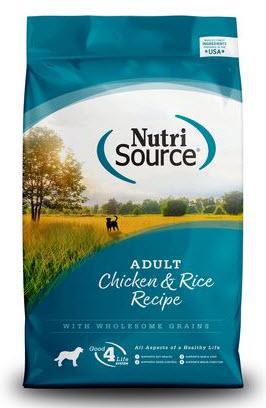 NutriSource Dog Adult Chicken & Rice