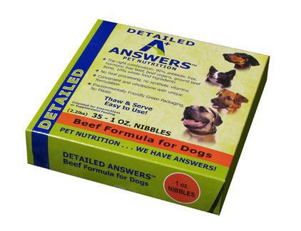 Answers Beef Detailed Nibbles Beef 2.2#