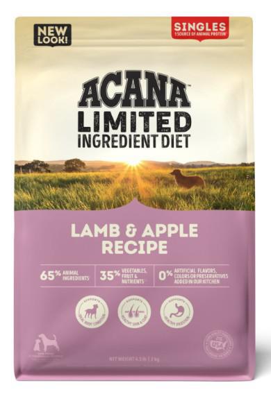 Acana Singles Limited Ingredient Dry Dog Food Lamb & Apple