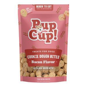 PUPCUP! DOG FROZEN BACON COOKIE DOUGH BITES 8OZ