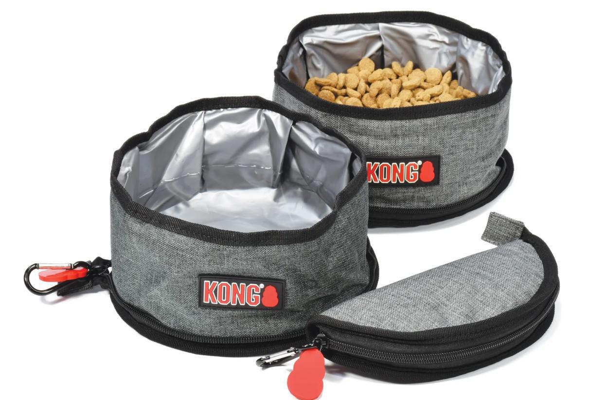 Kong Magnet & Steel Fold Up Double Bowl