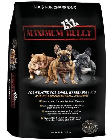Maximum Bully Lil Bully Formulated Small Breed Dry Dog Food 4lb