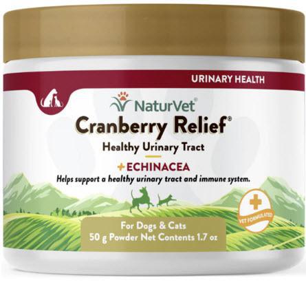 Naturvet Cranberry Relief + Echinacea  50gm