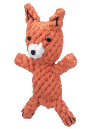 Jax & Bones Dog Toy Wool Red Fox 11"