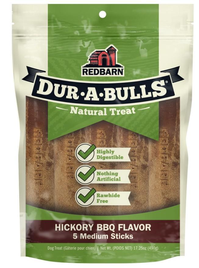 Redbarn Dur-A-Bulls Stick Medium 5 pack