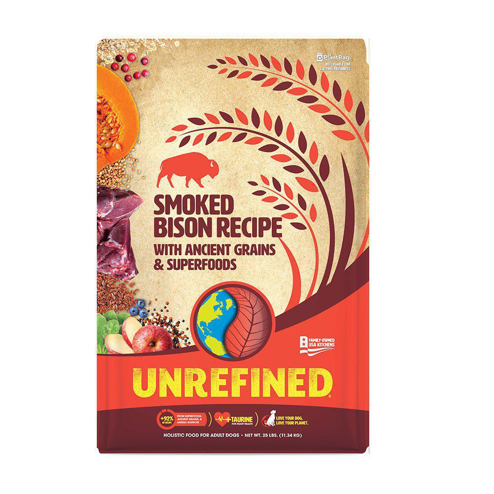 UNREFINED™ Smoked Bison with Ancient Grains Dry Dog