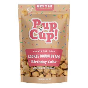 PUPCUP! DOG FROZEN BIRTHDAY CAKE COOKIE DOUGH BITES 8OZ