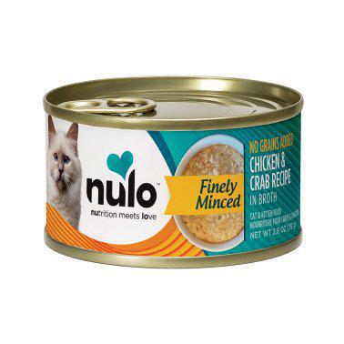 Nulo Cat and Kitten Food Finely Minced Chicken and Crab – Mr