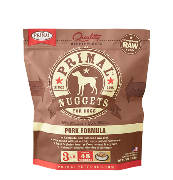 Primal Dog FRZ Pork