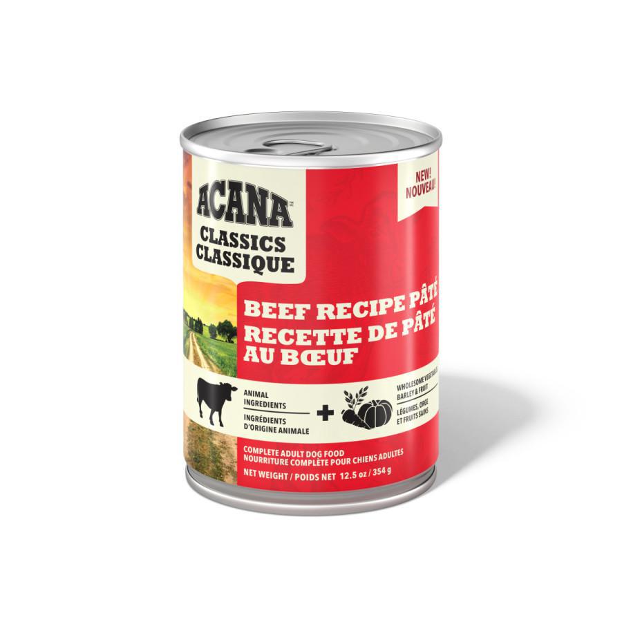 Acana Classics Canned Dog Food Beef Pâté