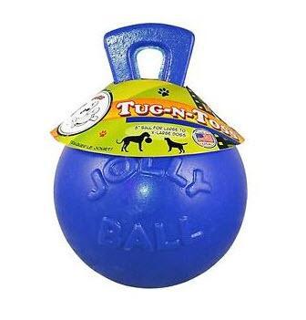 Jolly Pets Tug-N-Toss Mini 4" Blue