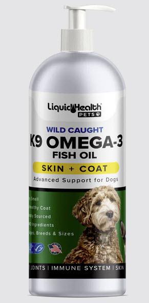 Liquid Health K9 Omega 3 Fish Oil 16oz
