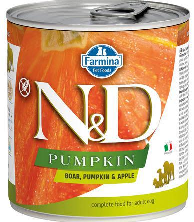 Farmina Dog Can GF PUMPKIN Wild Boar, Pumpkin, & Apple 10oz