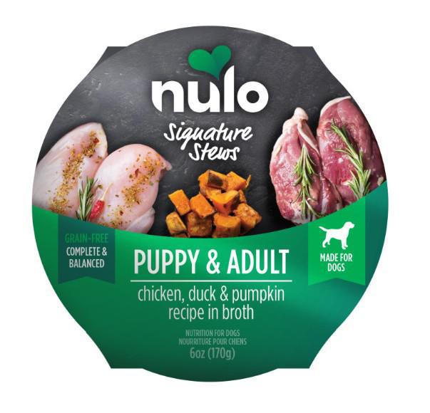 Nulo Signature Stew Puppy & Adult Dog Food Chicken, Duck & Pumpkin