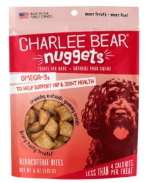 CHARLEE BEAR DOG NUGGETS HIP & JOINT BEARCUTERIE BITES 6OZ