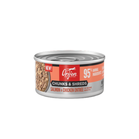 Orijen Cat Can Chunks & Shreds Salmon & Chicken