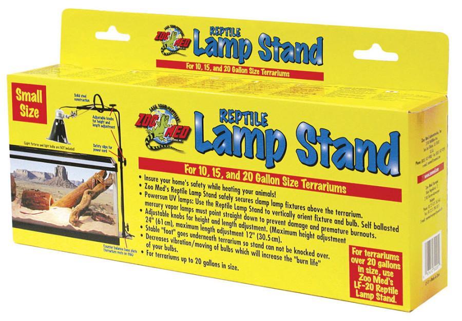 Zoo Med Reptile Lamp Stand Black - Mr Mochas Pet Supplies