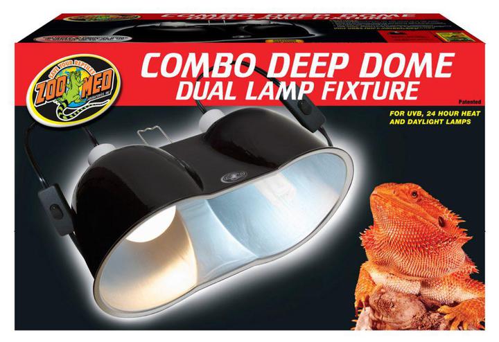 Zoo Med Mini Combo Deep Dome - Mr Mochas Pet Supplies
