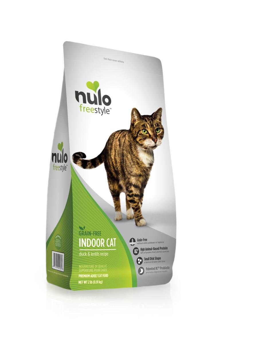 Nulo Indoor Cat Grain-Free Duck & Lentils Dry Cat Food - Mr Mochas Pet Supplies