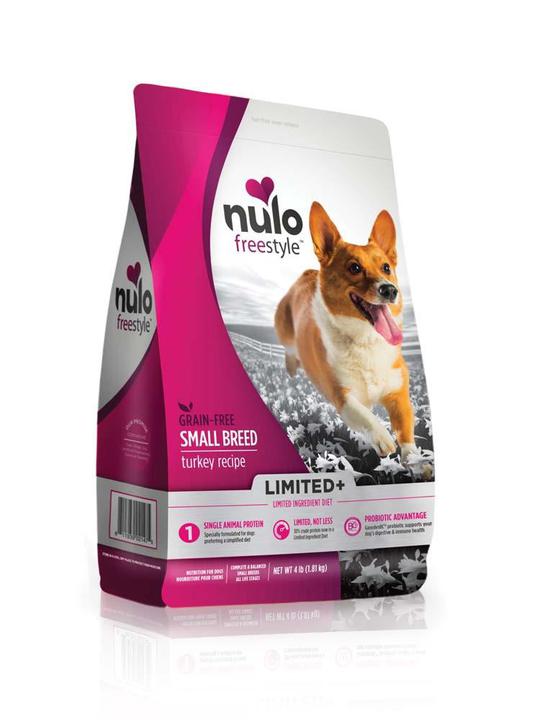 Nulo Limited+ Small Breed Turkey 4# - Mr Mochas Pet Supplies