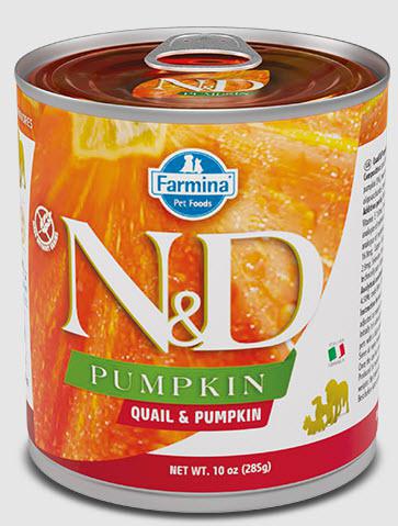 Farmina Dog Can PUMPKIN Quail & Pomegranate 10oz
