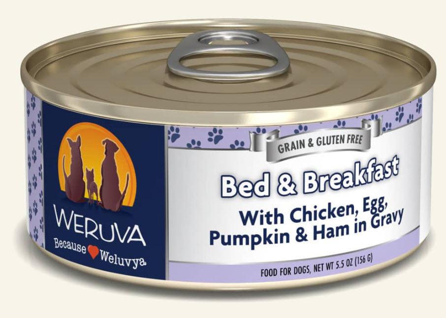 Weruva Dog Can Chicken, Egg, Pumpkin and Ham - Bed & Breakfast