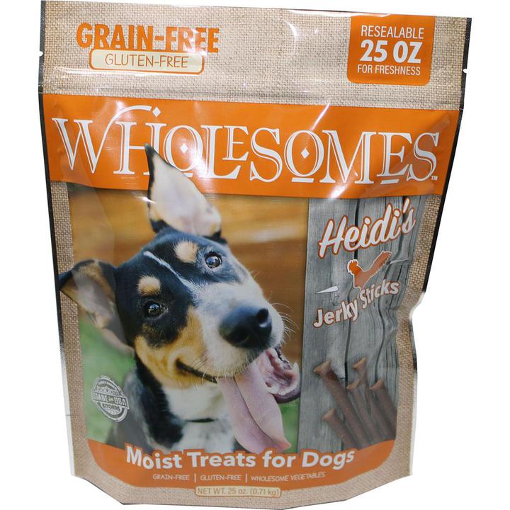 Wholesomes Heidi's Jerky Sticks Chicken 25oz - Mr Mochas Pet Supplies