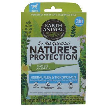 Earth Animal Flea & Tick Spot On Medium Dog - Mr Mochas Pet Supplies