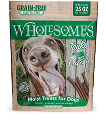 Wholesomes™ Tank’s Jerky Sticks Beef 25 oz - Mr Mochas Pet Supplies