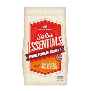 Stella & Chewy's Dog Dry Essentials Ancient Grain Beef 25# - Mr Mochas Pet Supplies