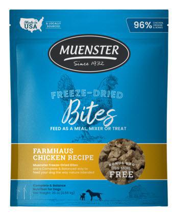 Muenster Dog Treat FD Bites Chicken
