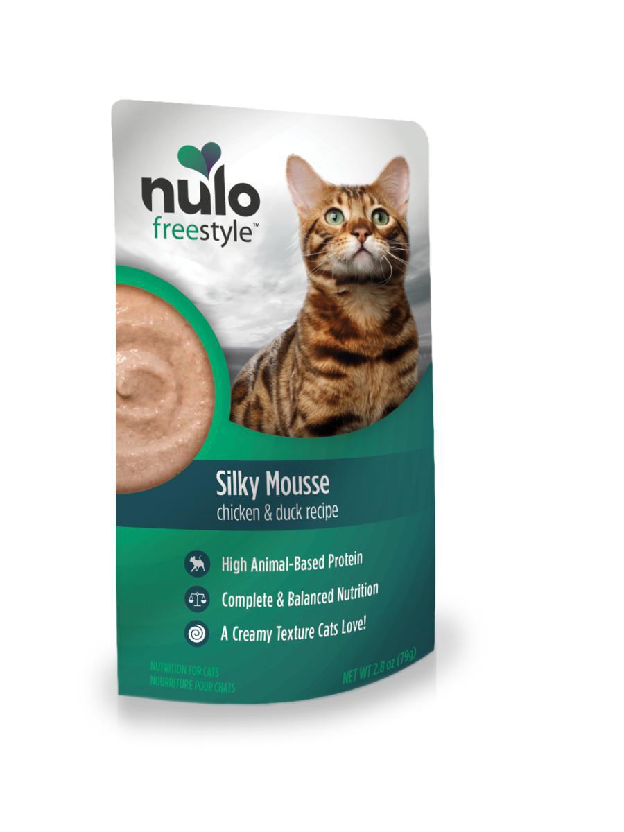 Nulo Cat Silky Mousse Cat Food Chicken Duck 2.8 oz - Mr Mochas Pet Supplies