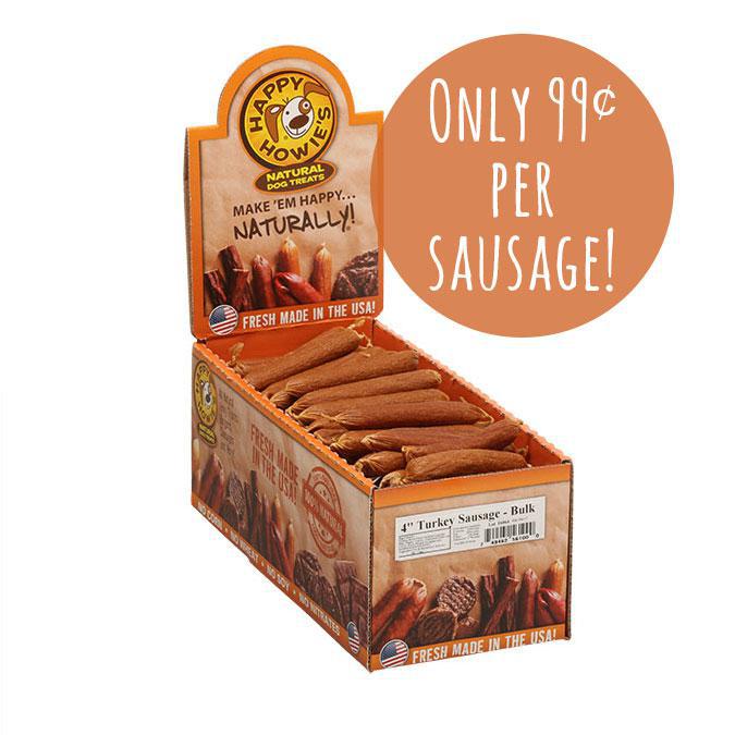 Happy Howies Sausage - Mr Mochas Pet Supplies