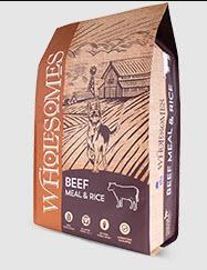 Wholesomes Beef & Rice Formula Dry Dog Food