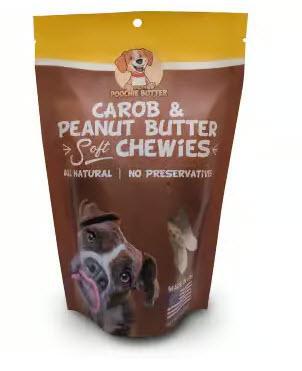 Dilly's Poochie Butter - Peanut Butter + Carob Soft Chews 8oz