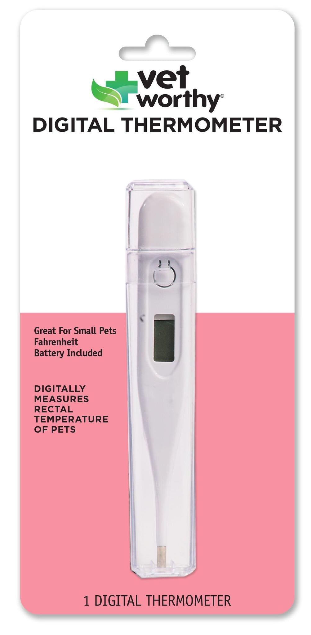 VET WORTHY PET DIGITAL THERMOMETER