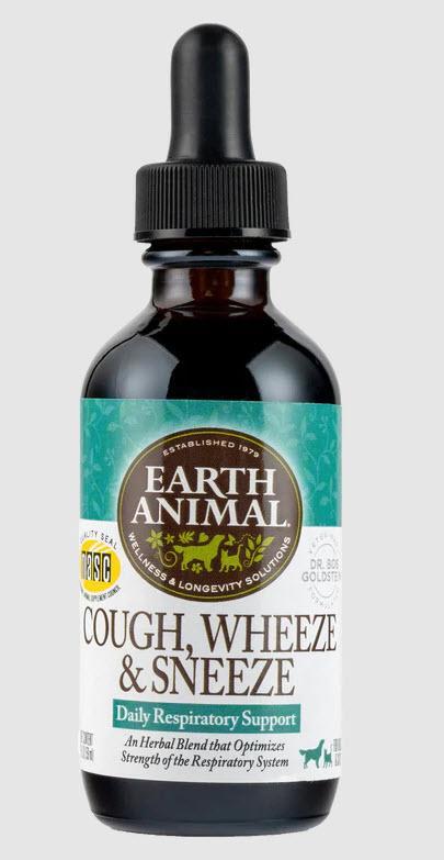 Earth Animal Health Cough-Wheeze & Sneeze 2 oz