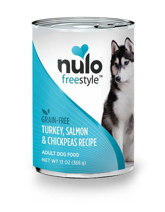 Nulo Dog Can Turkey, Salmon & Chickpeas 13oz