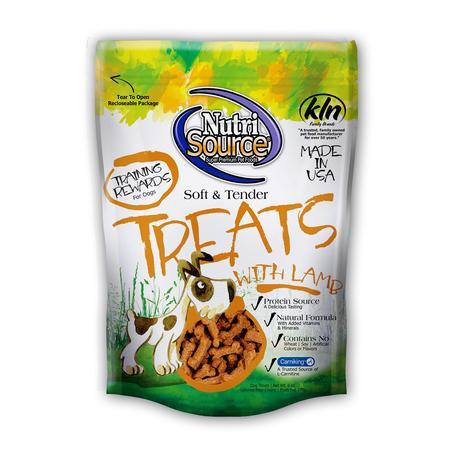 NutriSource Dog Treat Soft & Tender Lamb