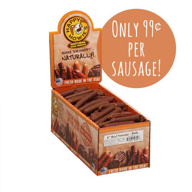 Happy Howies Sausage - Mr Mochas Pet Supplies