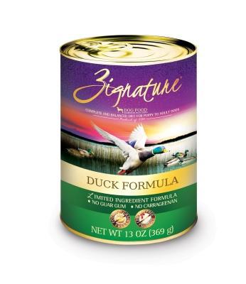 Zignature Dog Can Duck 13oz - Mr Mochas Pet Supplies