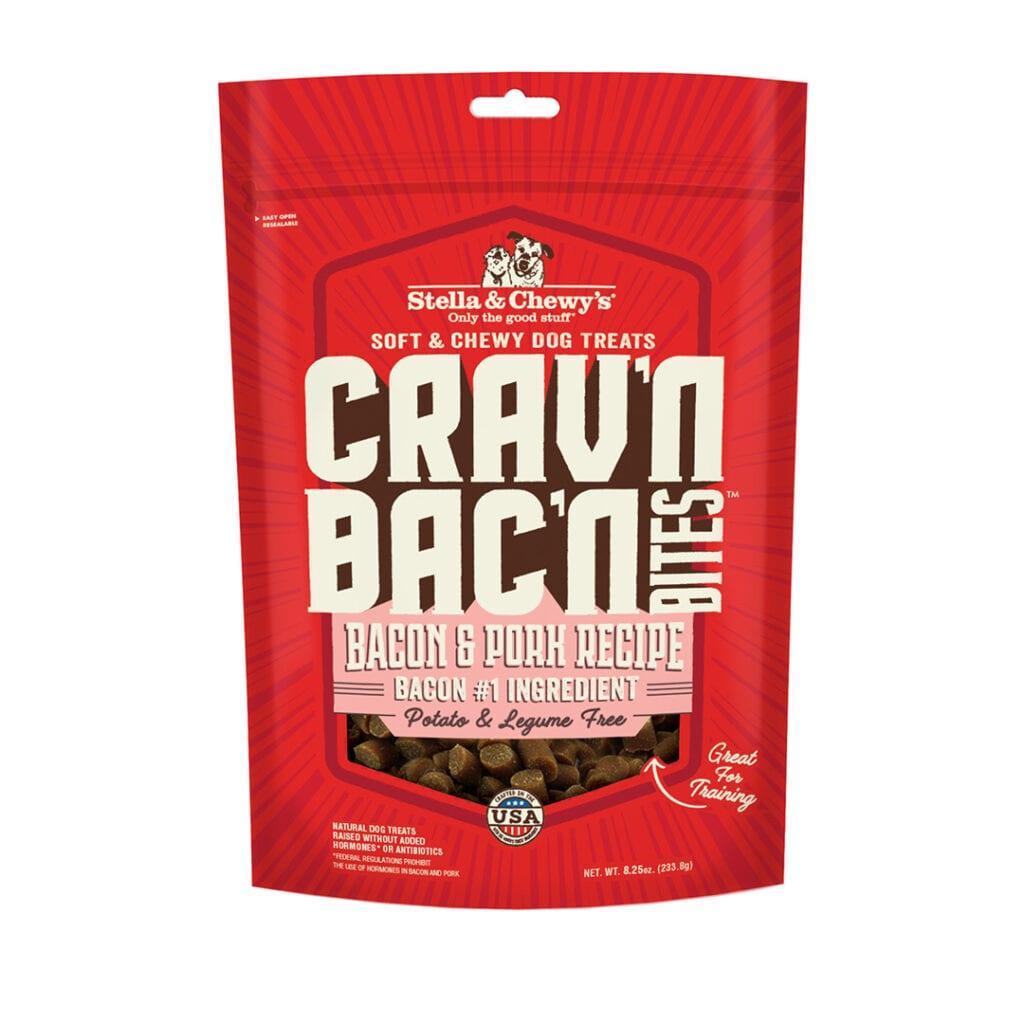 Stella & Chewys Treat Crav'N Bites Bacon Pork 8.25oz
