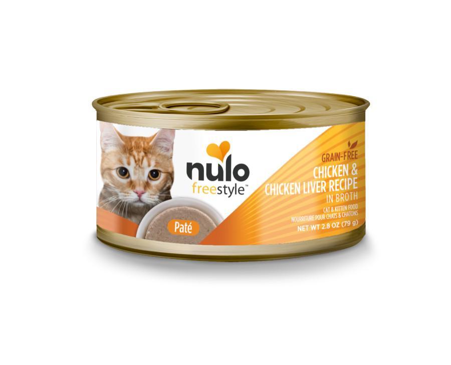 Nulo Freestyle Cat & Kitten Can Pate Chicken & Chicken Liver 2.8oz