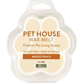 Pet House Candle Mango Peach 8.5 oz - Mr Mochas Pet Supplies
