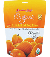 Grandma Lucy's Dog Treats Organic Baked Pumpkin 14 oz - Mr Mochas Pet Supplies