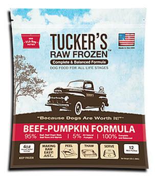 Tucker's Dog Frozen Pork, Beef & Pumpkin