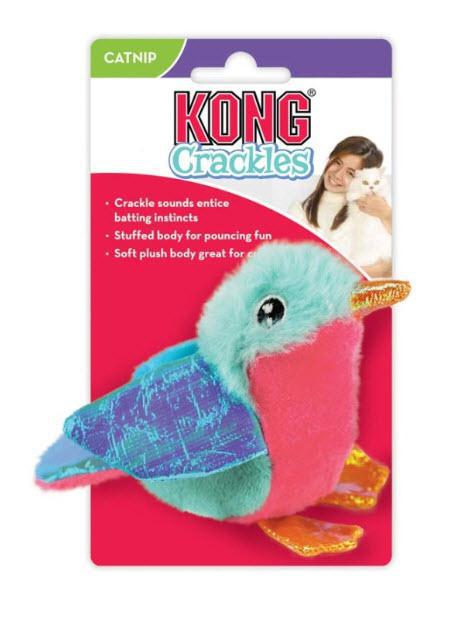KONG Crackles Tweetz Bird Catnip Toy